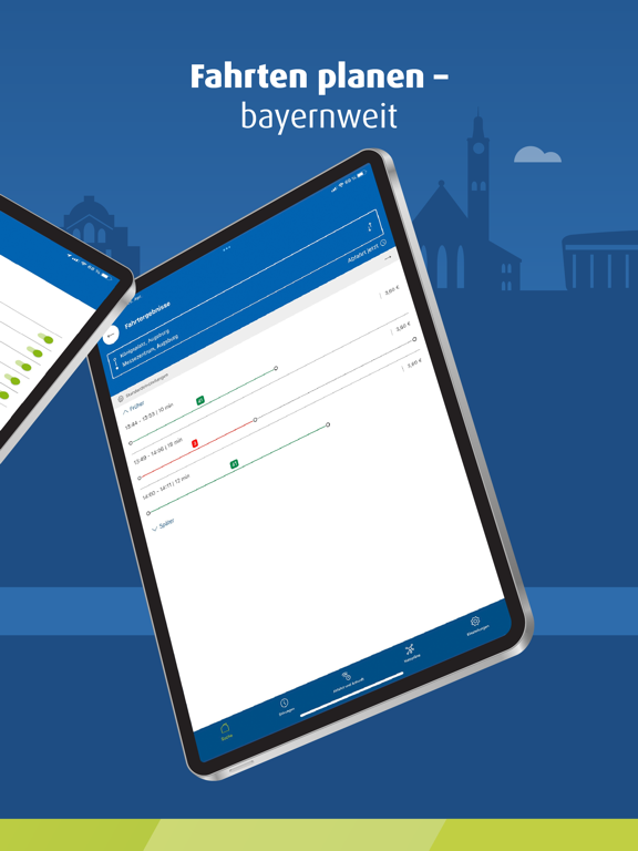 meinAVV iPad screenshot 4 - Travel app