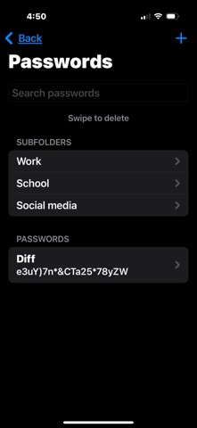 Secure Stash screenshot