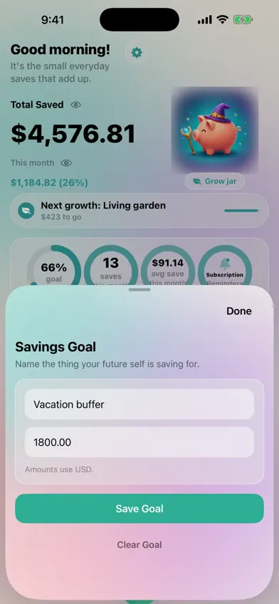 my Money Savings: Stay Sharp screenshot 3