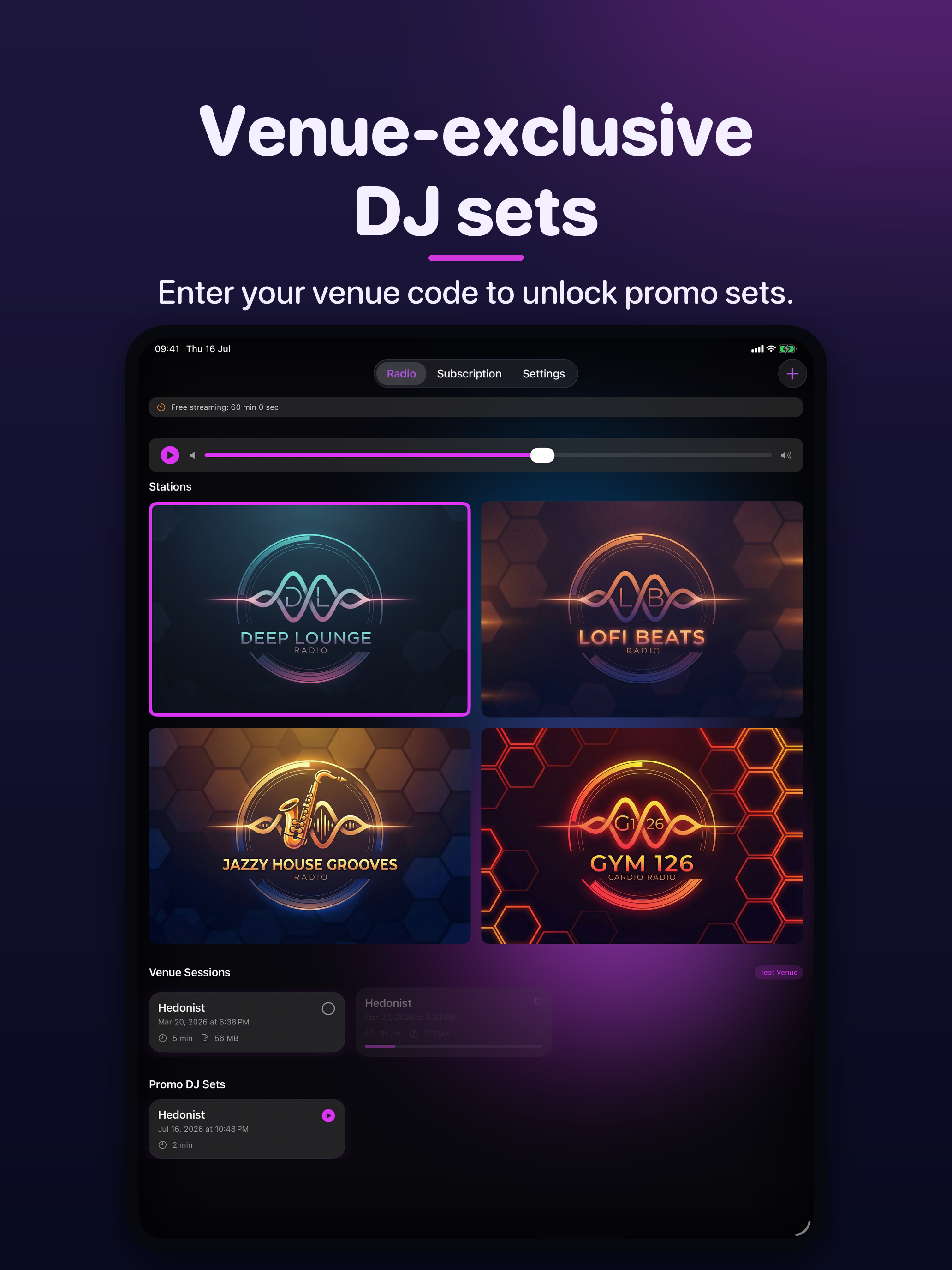 Background Music: DJ Radios screenshot 8