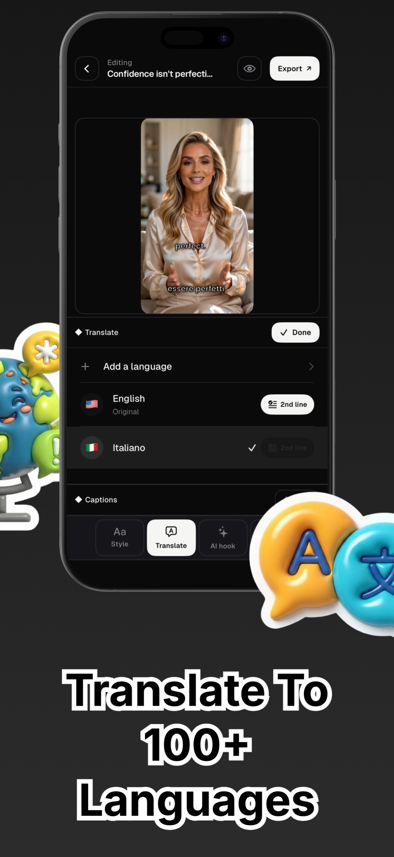 AI Captions for Videos: Captio screenshot 3