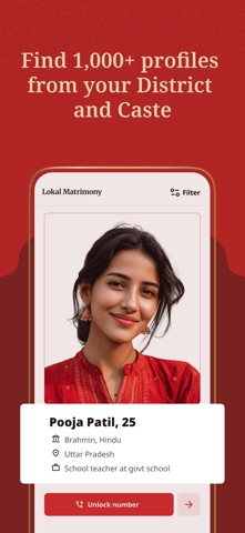 Lokal Matrimony iPhone screenshot 4
