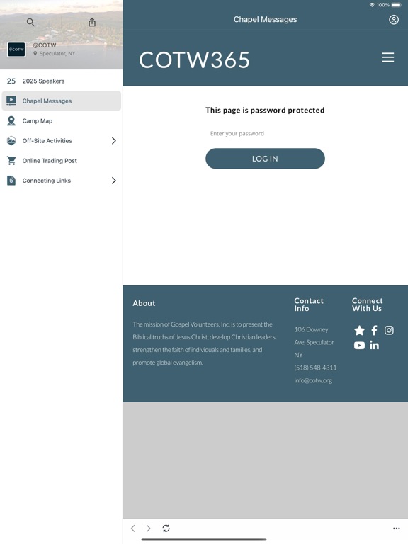@COTW iPad screenshot 3 - Business app
