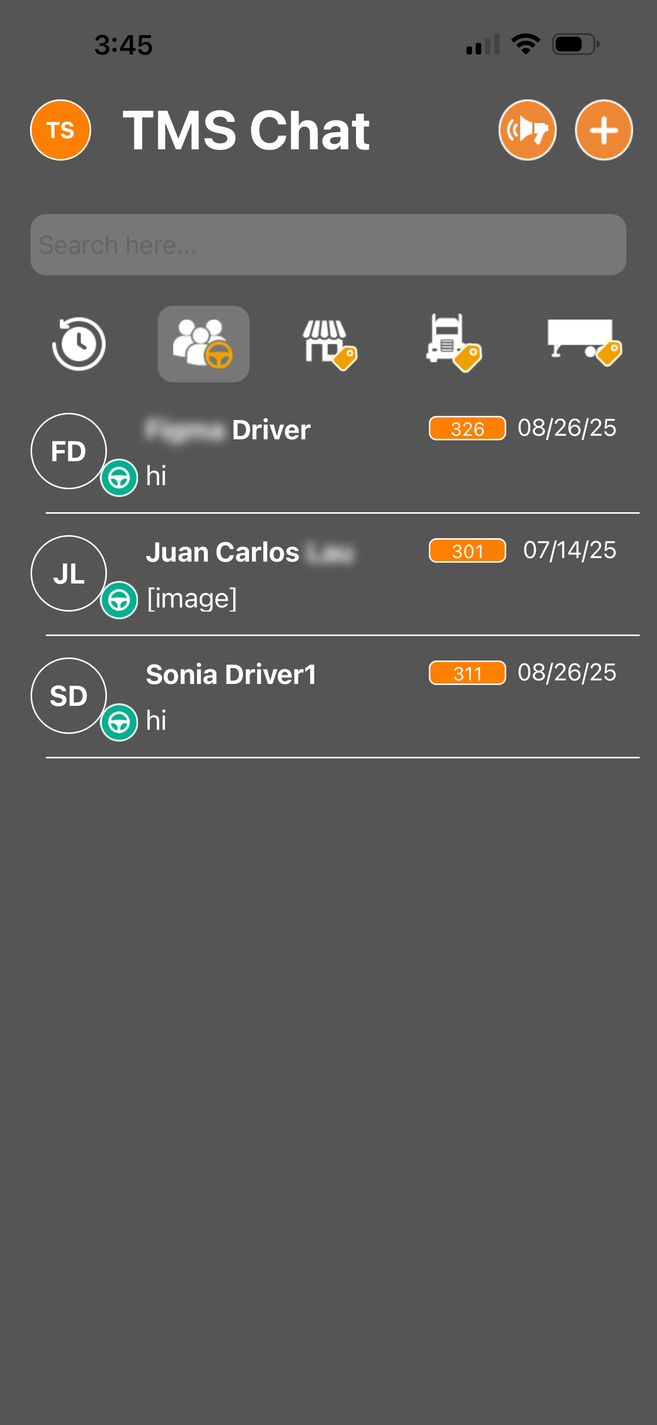 iPIMM TMS Chat screenshot 3