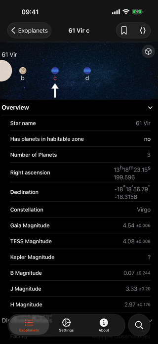 Exoplanet Explorer Screenshot 4 of 7