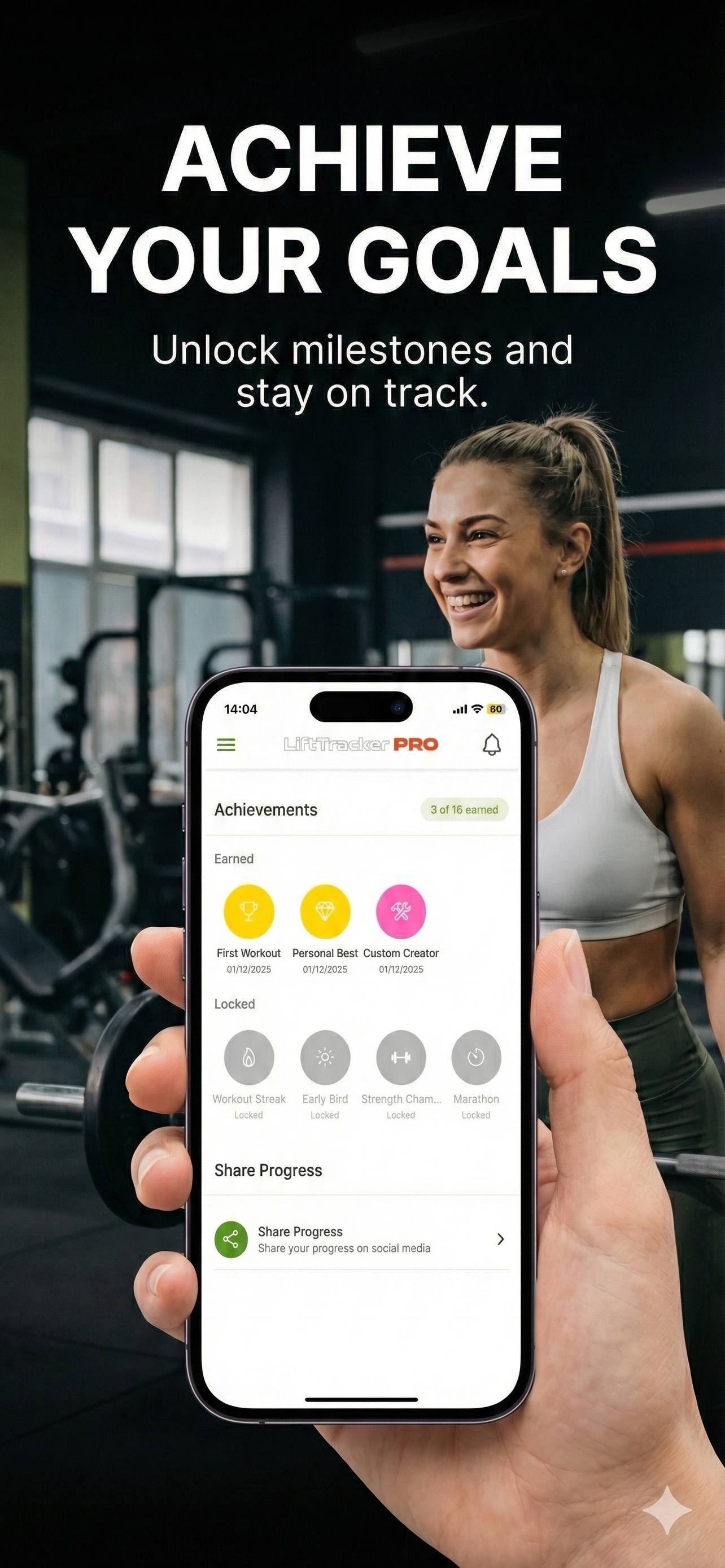Lift Workout Tracker & Gym Log screenshot 5
