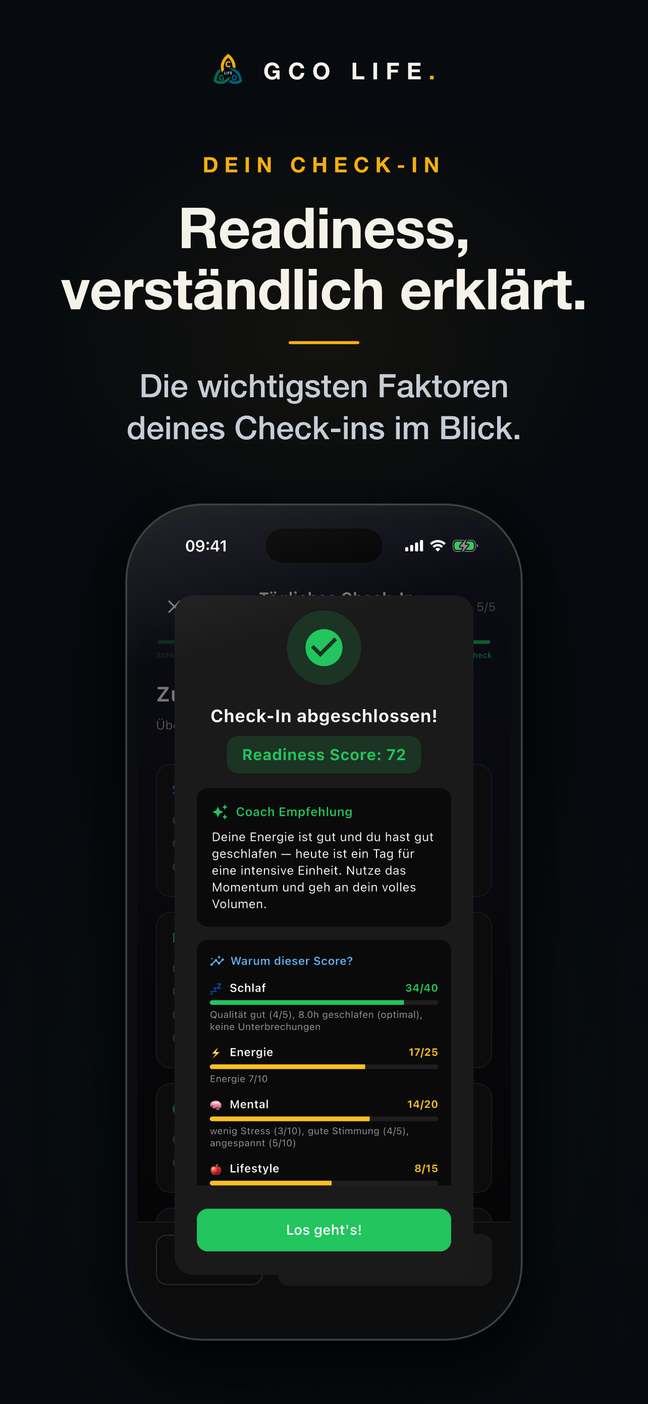 GCO Life - Dein Coach screenshot 2