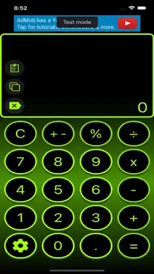 Glow calculator screenshot 3