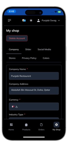 Wapshop screenshot