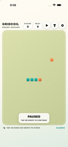 Gridcoil: Snake Arcade screenshot 2