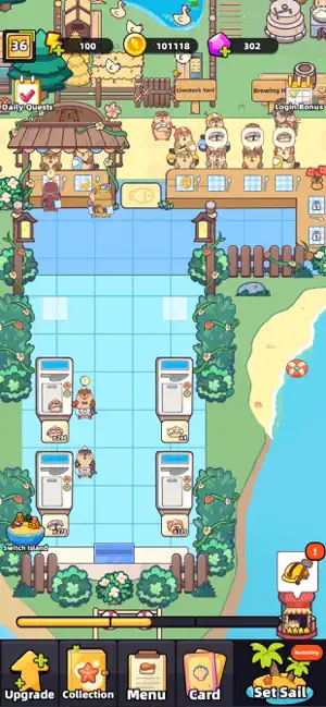 Sushi Harbor: Merge & Grow screenshot 2