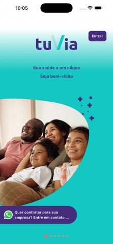 TuVia Saúde iPhone screenshot