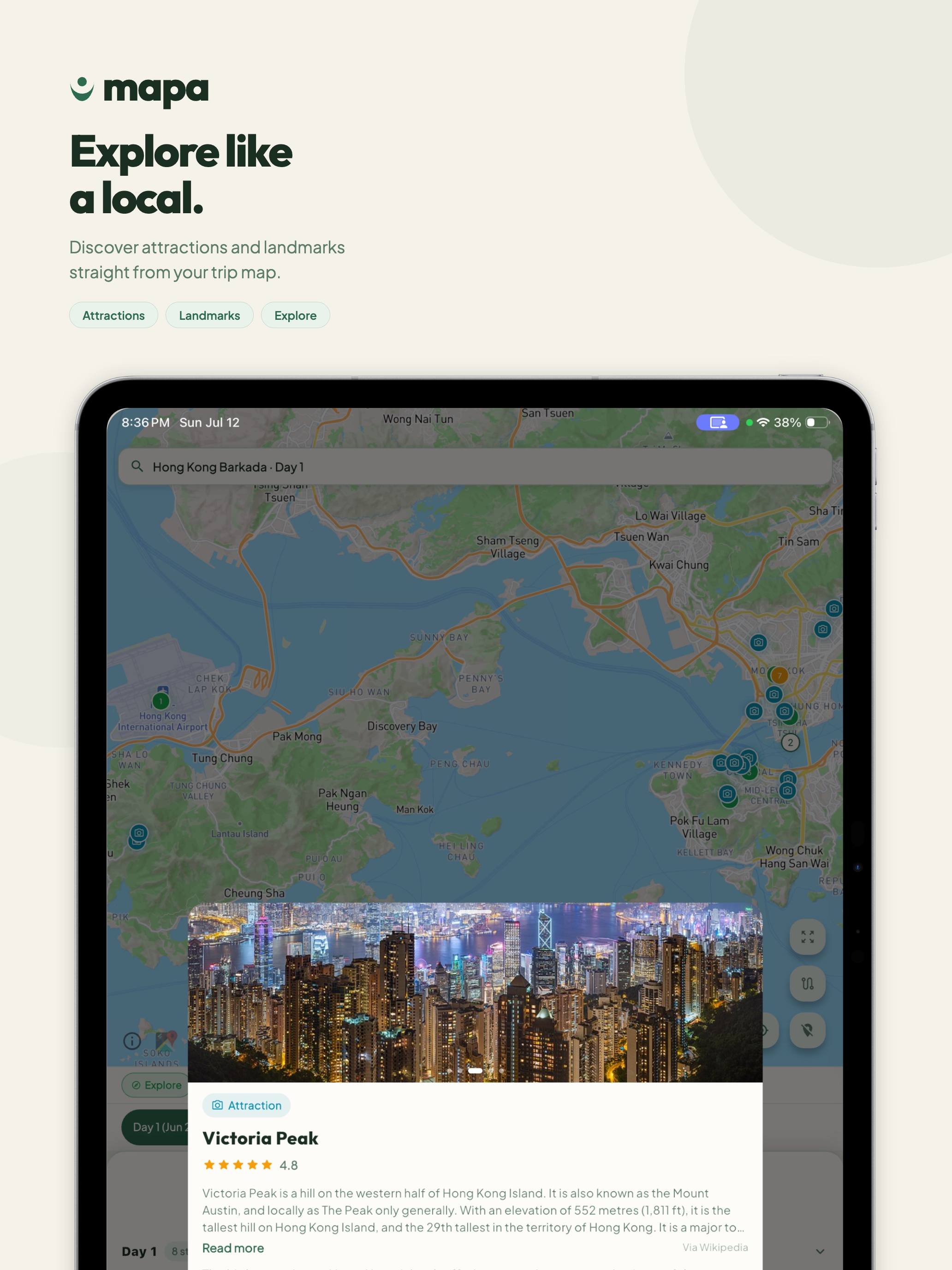 mapa - Group Travel Planner screenshot 17