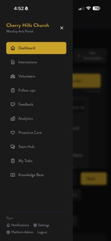 ARIA - Worship Team Assistant iPhone screenshot