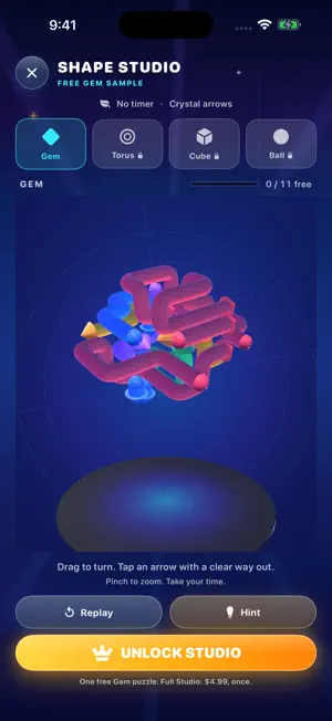 3D Maze Go screenshot 2