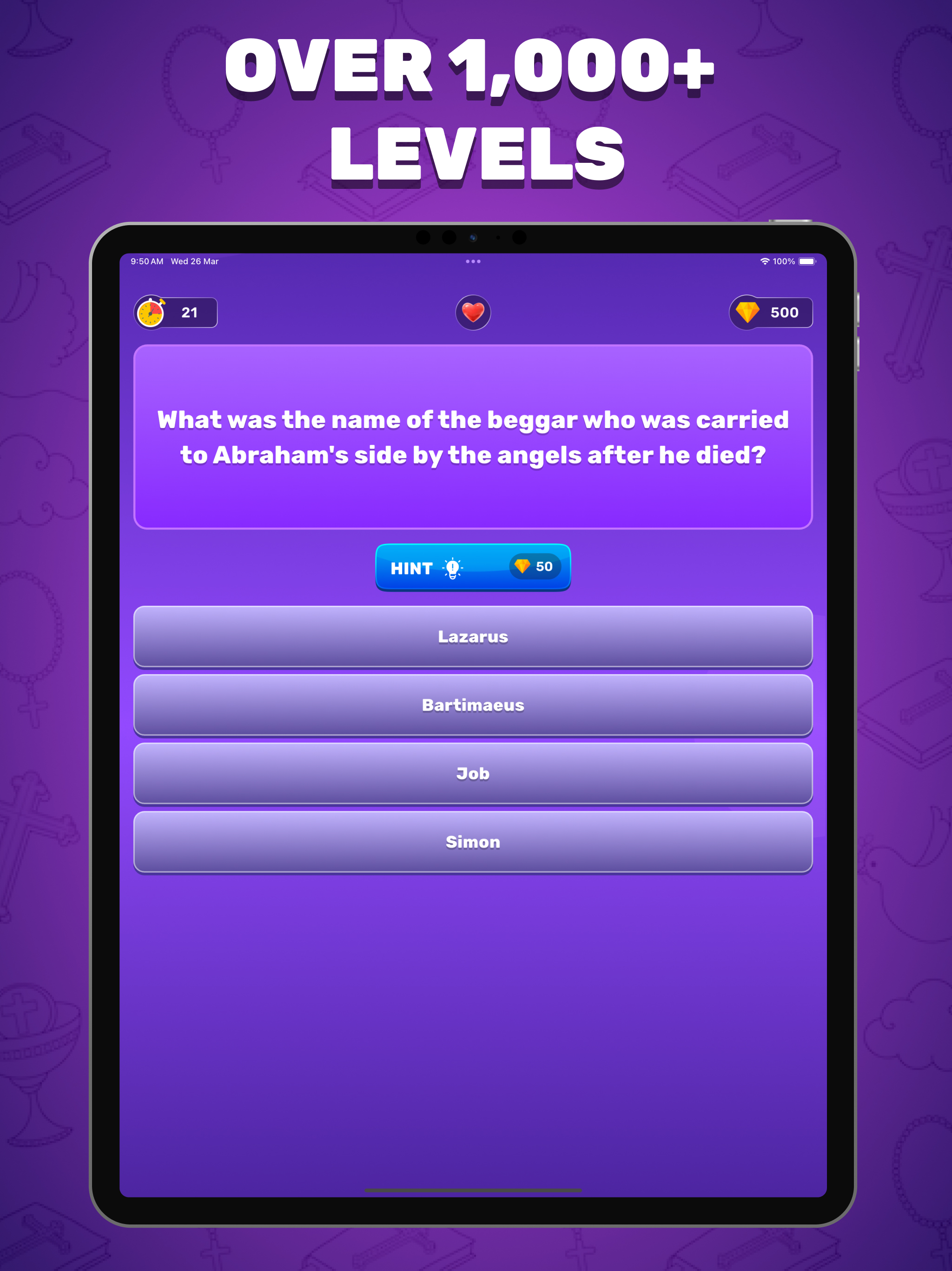 Bible Quiz Trivia Game