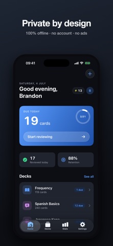Blitz — Offline Flashcards Screenshot 6 of 6