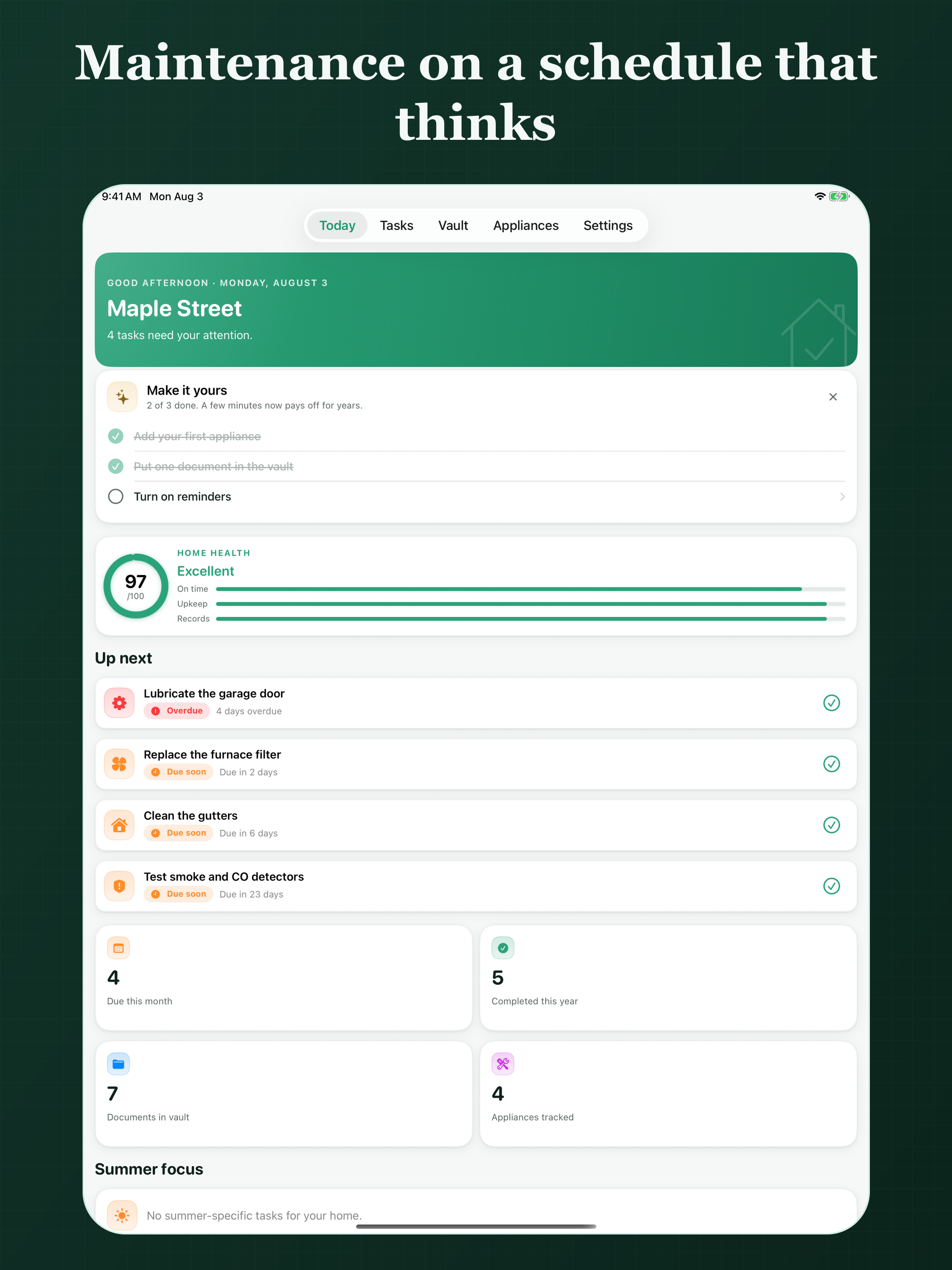 HomeAlmanac: Home Maintenance screenshot 6