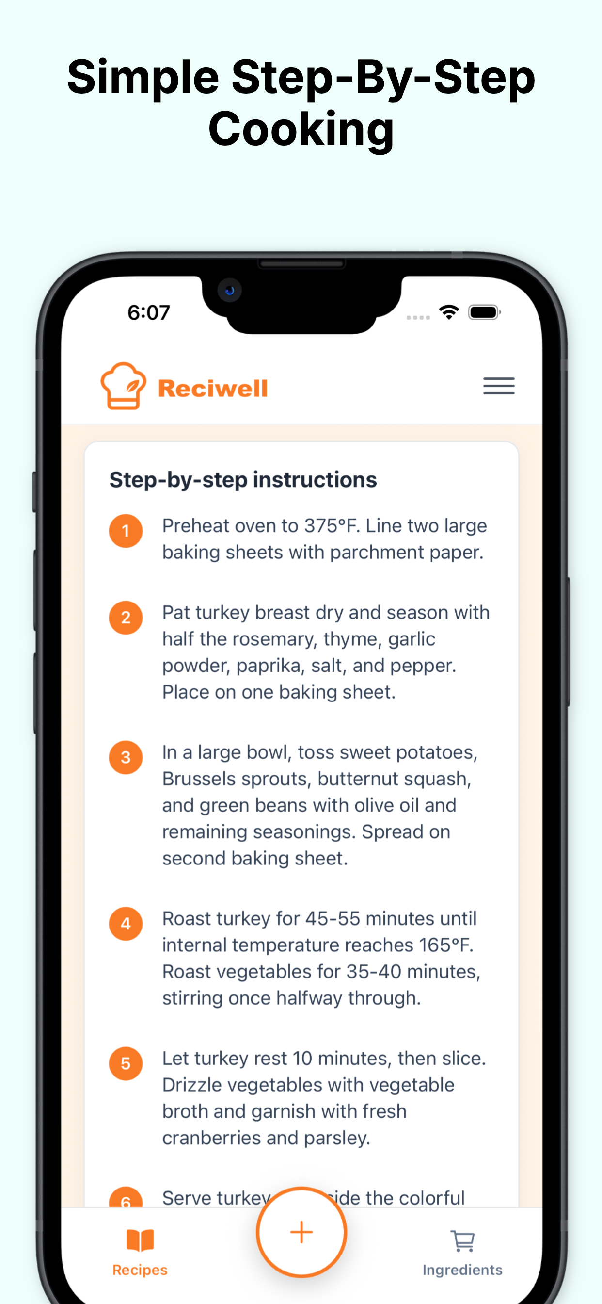 Reciwell – Healthy AI Recipes