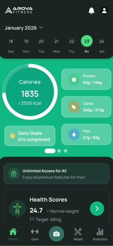 Arova Fitness screenshot