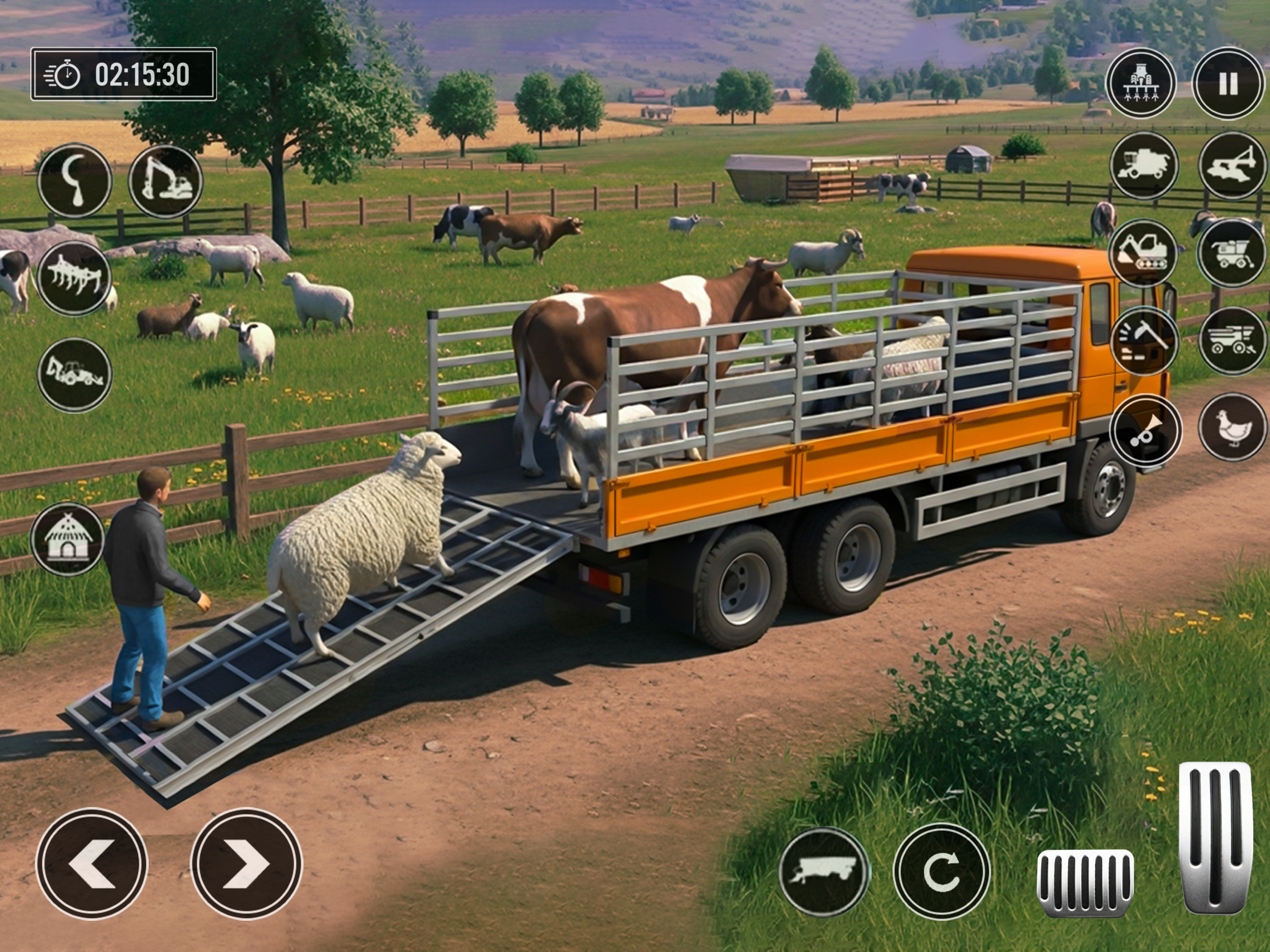 Real Farm Tractor Simulator 3D