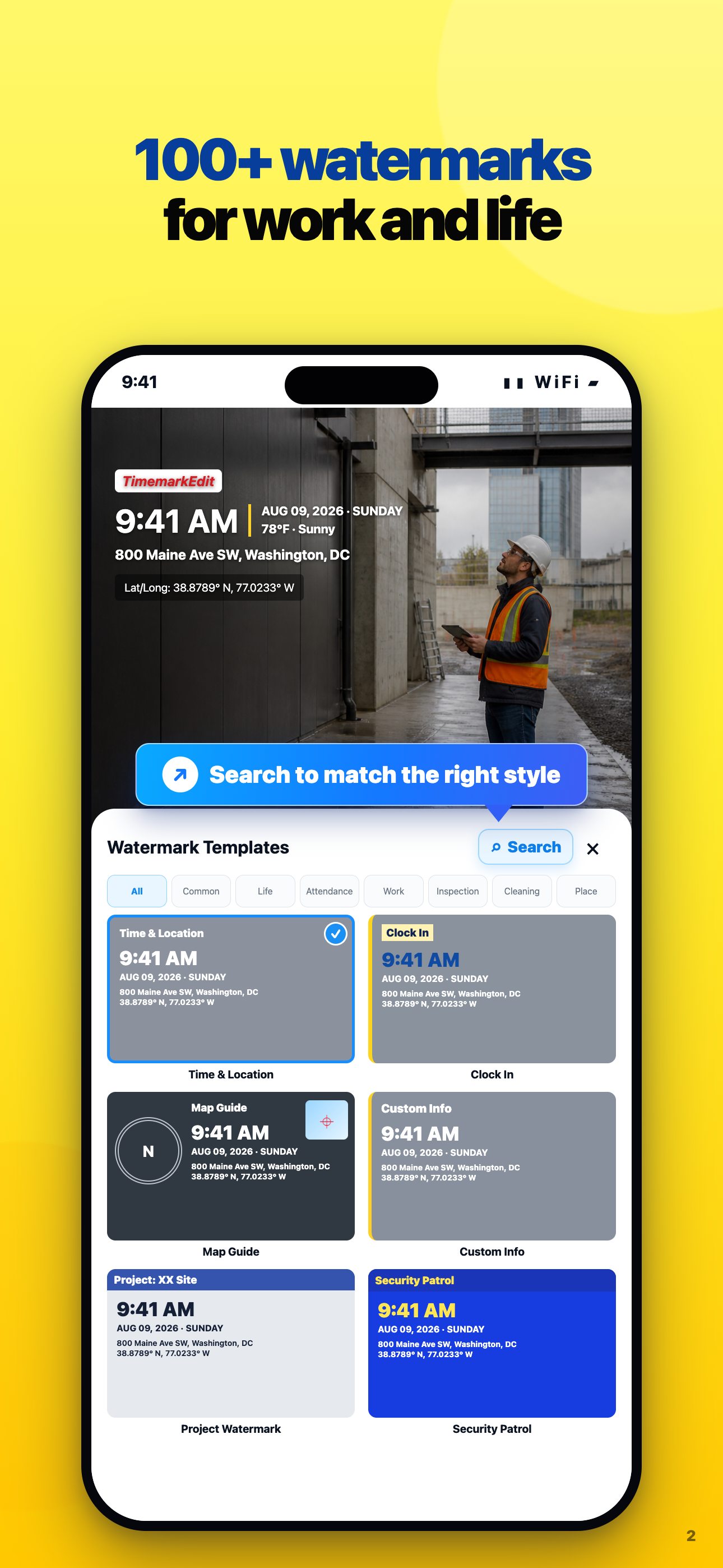 TimemarkEdit-Photo Watermark screenshot 2