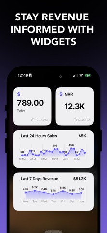 Widgets for Stripe - Insights Screenshot 5 of 7