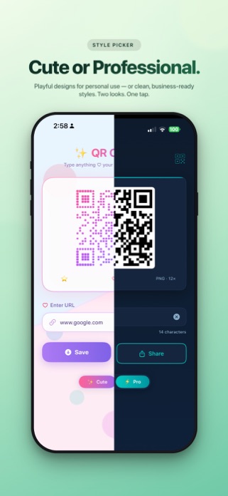 Quick QR Code Generator Screenshot 2 of 4