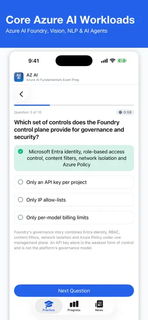 AZ AI Certification Exam Prep screenshot 2