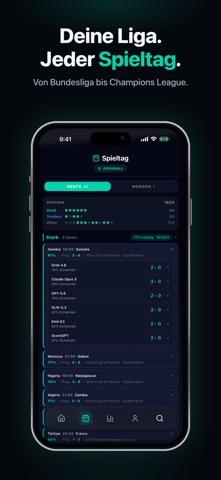 ScoreGPT: KI Fußball Prognose iPhone screenshot 5