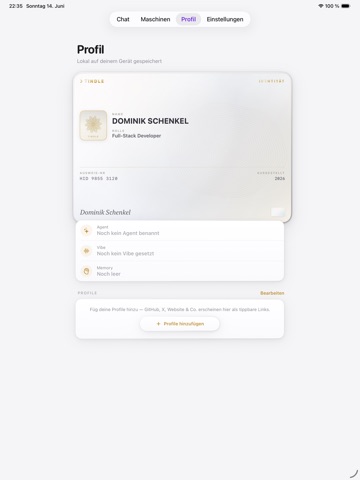 Hunch — Terminal ipad screenshot 4