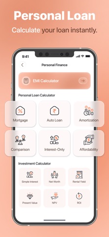 EMI Calculator Planner Screenshot 3 of 5