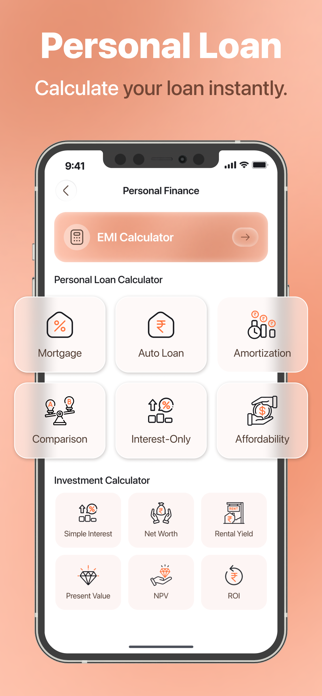 EMI Calculator Planner Screenshot 3 of 5
