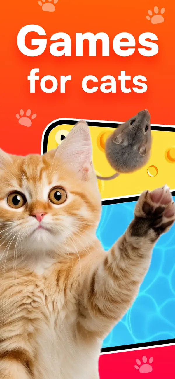 #1. Cat Games for Cats, Pets | (iOS) By: Artem Kozubenko