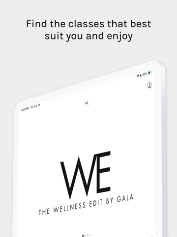 THE WELLNESS EDIT BY GALA iPad screenshot