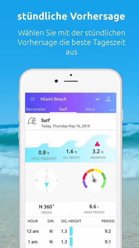 Nautide: Tides, Wind, Waves + screenshot 8 of 10