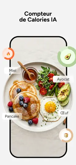 Capture d'écran de AI Calorie Tracker - Fit AI sur iPhone 1