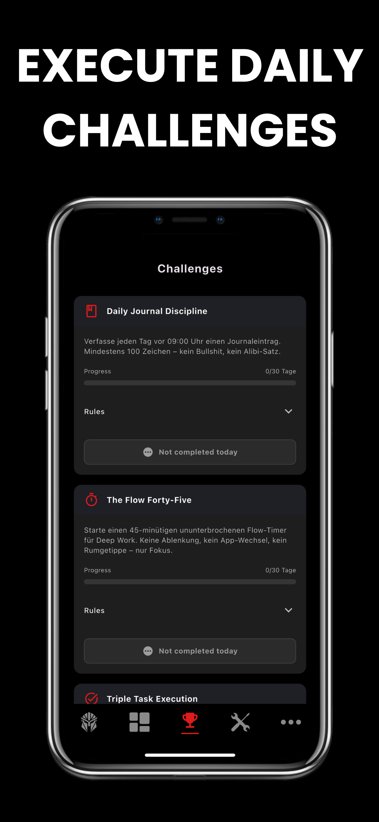 Focus & Discipline: Daimonion