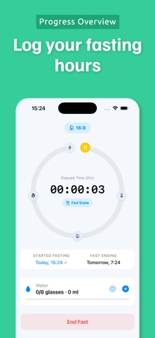 FastSloth: Fasting Tracker Screenshot 3 of 8