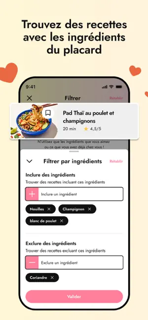 CuisineAZ : Recettes & Menus iPhone screenshot 3