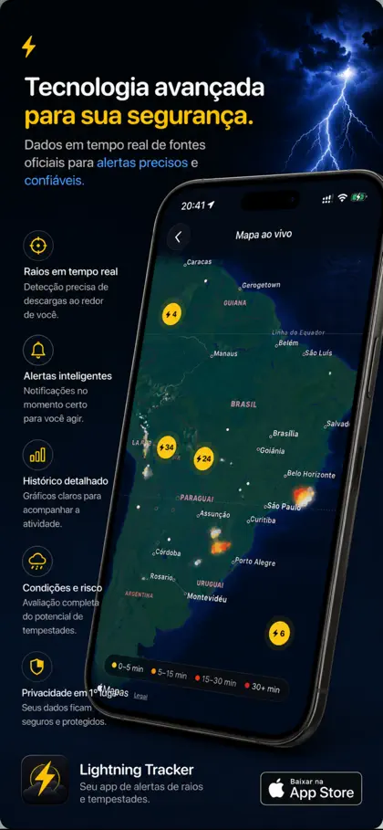 Screenshot 6 von 6 zu Radar de Rayos