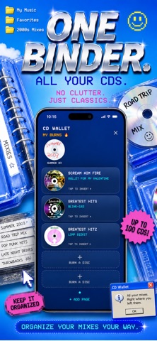 BUMPN - Y2K Music Player iPhone screenshot