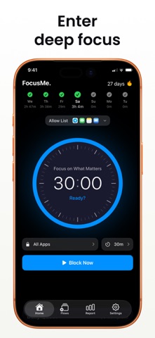 FocusMe: Screen Time Control Screenshot 2 of 6