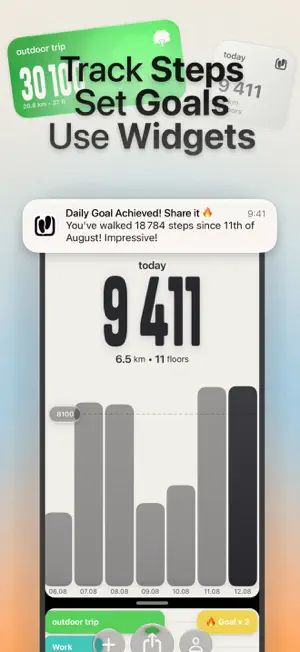 Senda: Track & Share Steps screenshot 3
