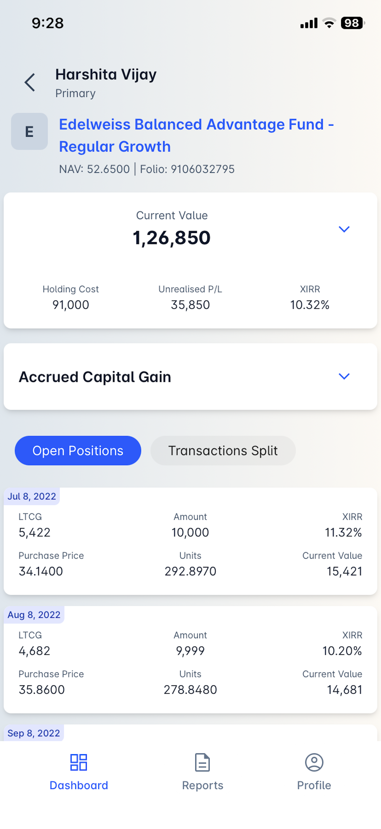 MyWealth By Finesse screenshot 3