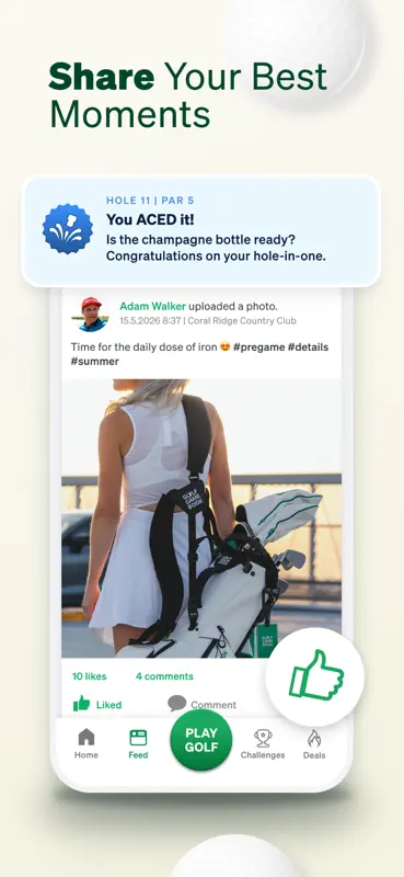 Golf GameBook: Scorecard & GPS screenshot 10 of 10