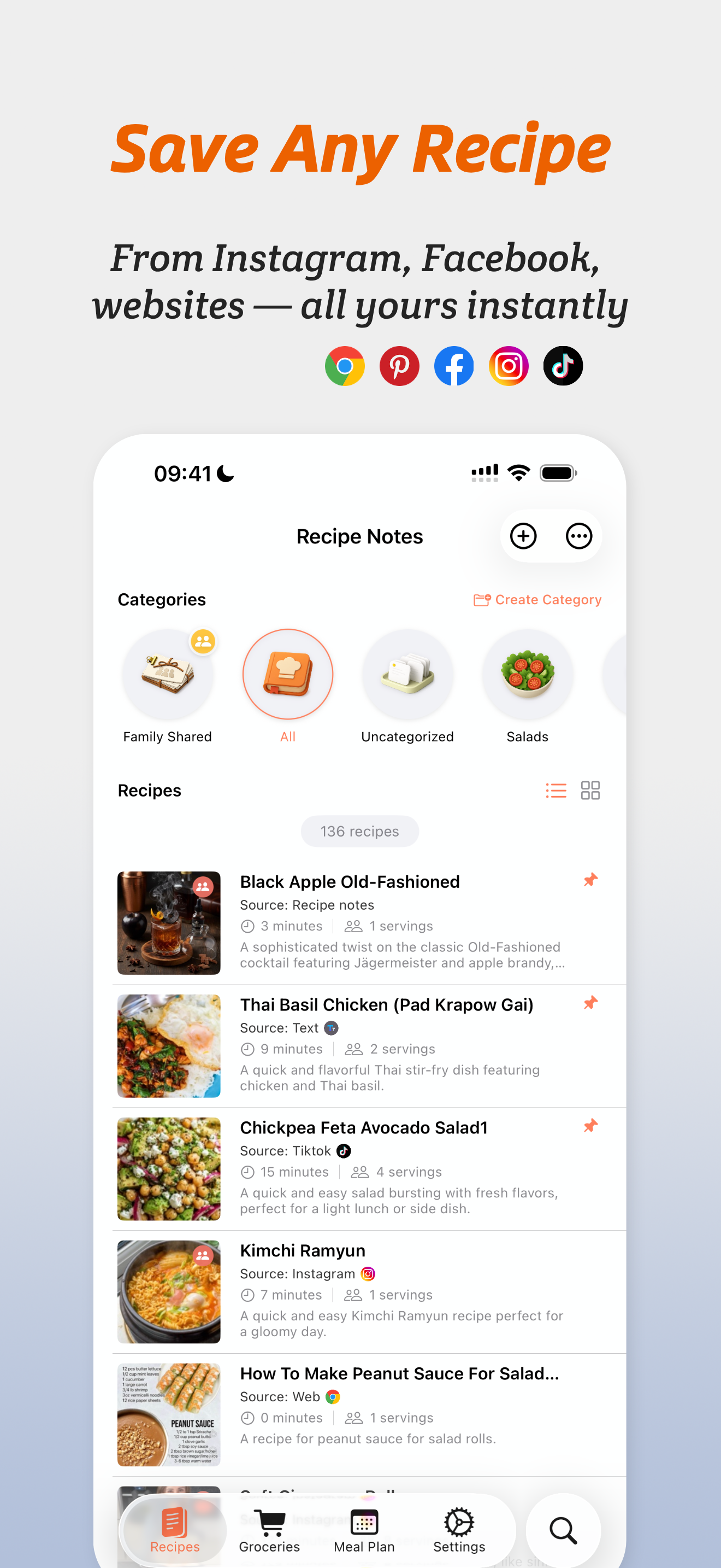 Recipe Notes - My Cookbook