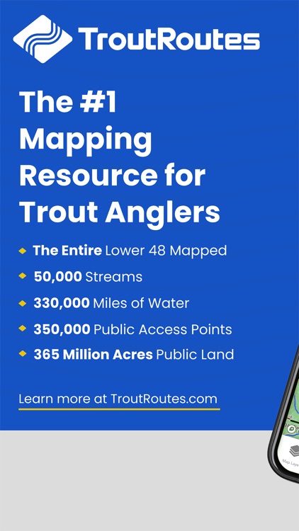TroutRoutes: Fly Fishing App