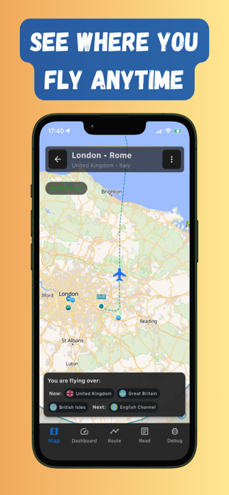 Flymap: Offline Flight Maps Screenshot 2 of 6
