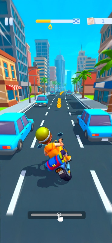 Paper Boy Race: Run & Rush 3D screenshot 6